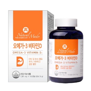 네츄럴메이드 오메가3 비타민D